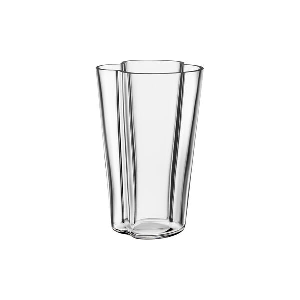 Alvar Aalto Vase, transparent, Iittala