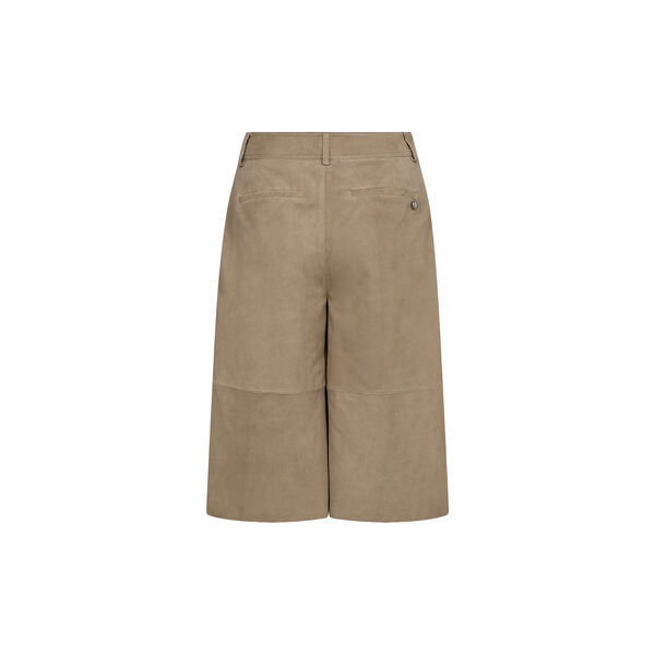 PD-Asta French Suede Bermuda, lead brown, Pieszak