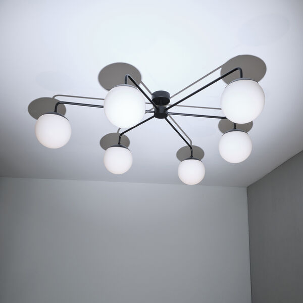 Lord Asymmetric Ceiling, black/opal, Rubn