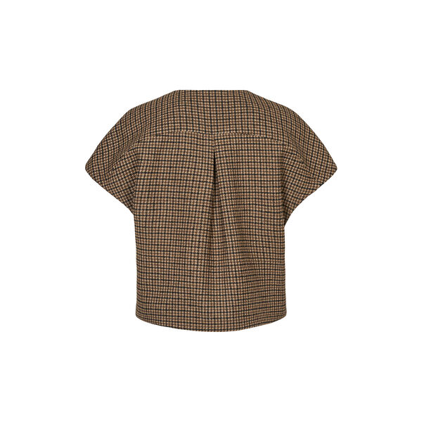 7898RDFNewHika vest, chocolat, RUE de FEMME