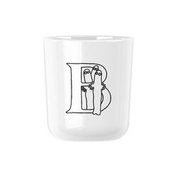 Moomin ABC Tasse B, moomin white, RIG-TIG