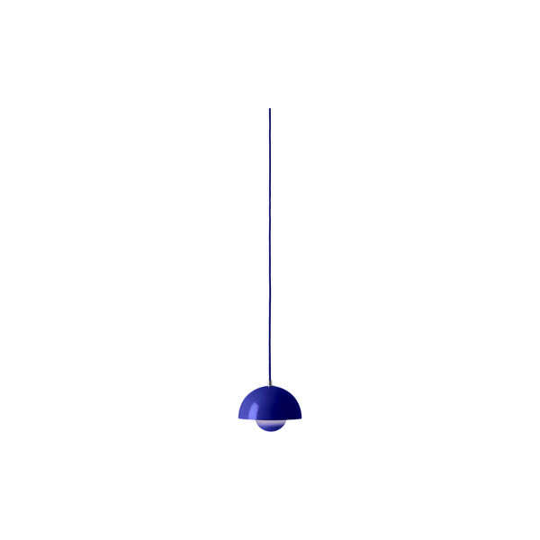 Flowerpot VP10 Pendant, cobalt blue Flowerpot VP10 Pendant, cobalt blue, &Tradition
