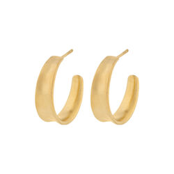 Small Saga Ohrringe, gold, Pernille Corydon Jewellery