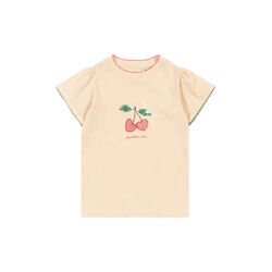 Famo Puff-T-Shirt, ecru, Konges Sløjd