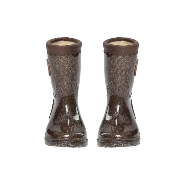 MellyKB Rubber Boot w. Lining, dark brown, Sofie Schnoor