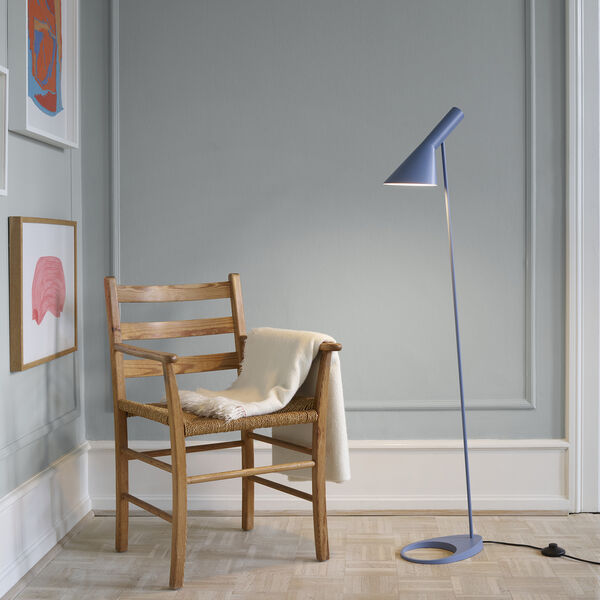 AJ Floor Lamp, dusty blue, Louis Poulsen
