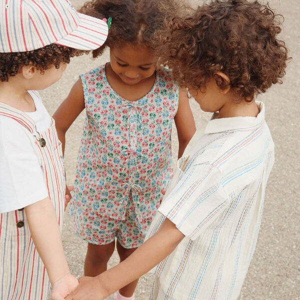 Vincent Kurzarmhemd, antique white, Konges Sl&oslash;jd