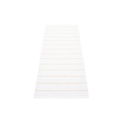 Carl Plastic Rug, vanilla/white, Pappelina