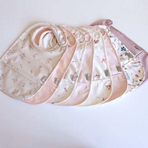 L&auml;tzchen mit Tasche, 2er-Pack, windflower creme/blossom pink, Cam Cam Copenhagen