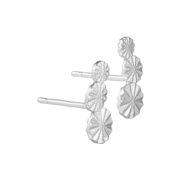 Earring, silver-plated, Pure by Nat