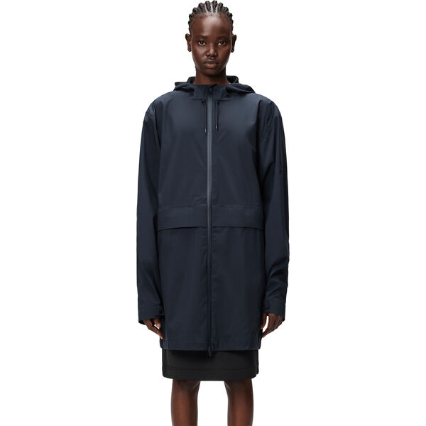 Suva Hardshell Long Jacket, navy, Rains