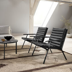 VIPP456 Sessel, schwarz/schwarz, Vipp