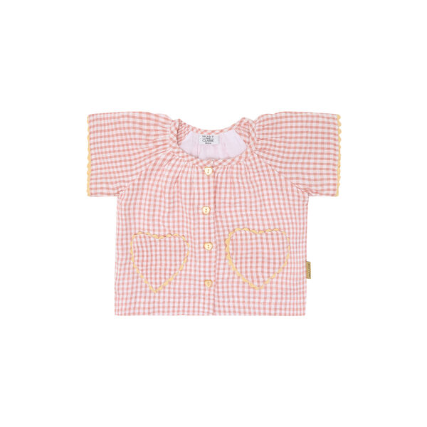 HCRafah Check Shirt, shell, Hust & Claire