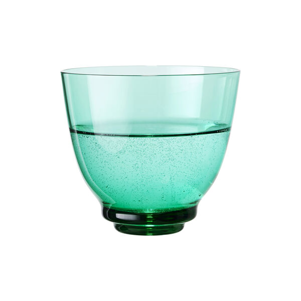 Flow Tumbler, emerald green, Holmegaard