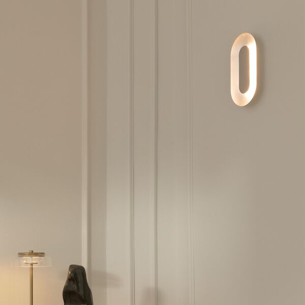 Sasi Small Wall Lamp, silver, Nuura