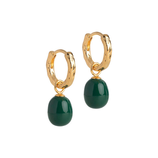 Significant hoops, petrol green, ENAMEL Copenhagen