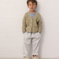 Plano-Hose, blue iris stripe, MarMar Copenhagen