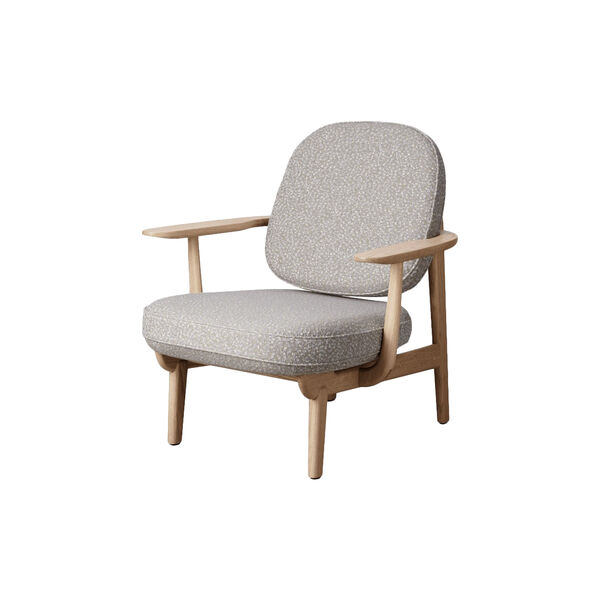 JH97 Fred™ Loungestuhl, grey/beige/white, Fritz Hansen