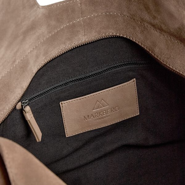 LaurineMBG Shopper aus Wildleder, mocha mousse, Markberg