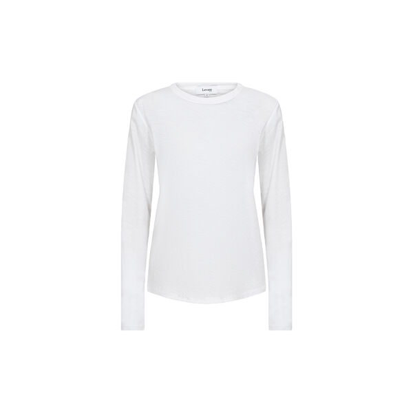 LR-ANY 3 LS T-shirt, white, Levet&eacute; Room