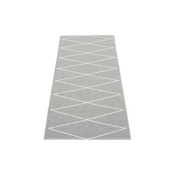 Max Plastic Rug, grey/vanilla, Pappelina
