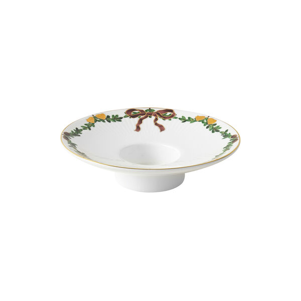 Star Fluted Christmas Candle Holder, Royal Copenhagen