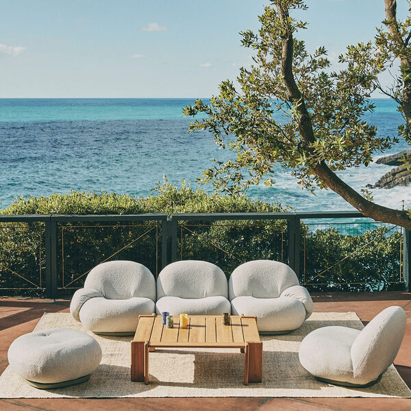 Atmosfera Couchtisch, Teak, GUBI