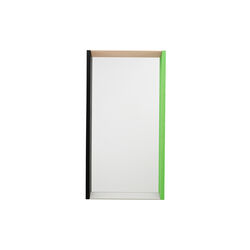 Spiegel mit farbigem Rahmen, mittel, gr&uuml;n/rosa, Vitra 