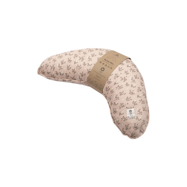 FLORA Kapok Nursing Pillow, nightingale/balsam cream/walnut, Müsli by Green Cotton