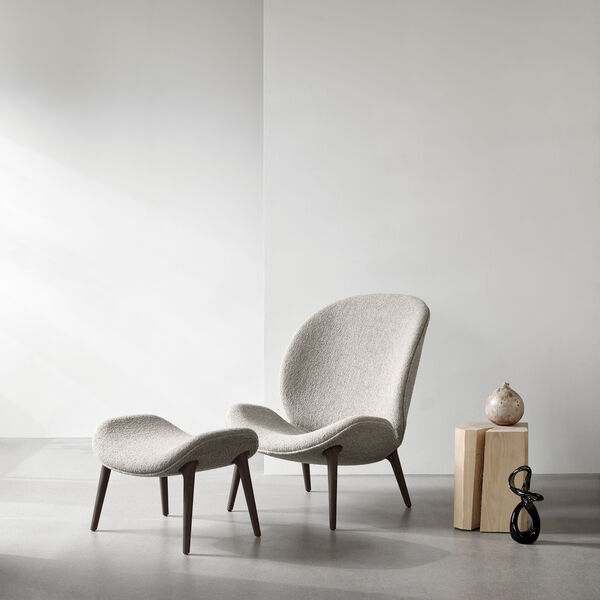 VIPP467 Lodge Fu&szlig;hocker, hellgrau, Vipp