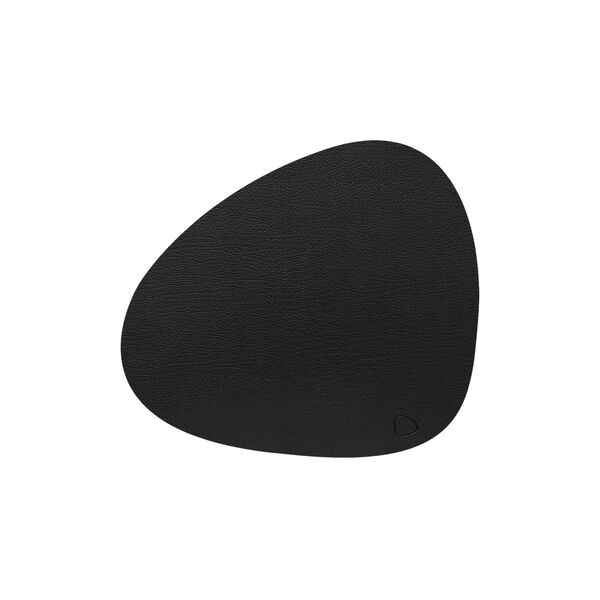 Bull table mat Curve L, black, LIND DNA