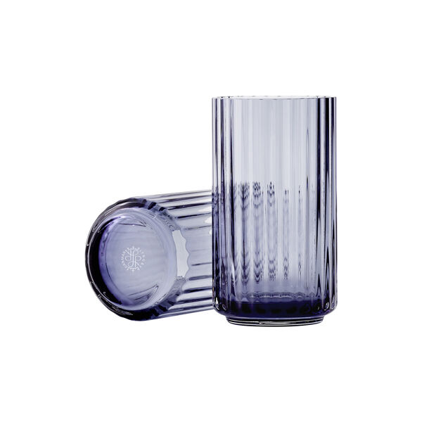 Lyngby Vase, midnight blue, Lyngby Porcel&aelig;n