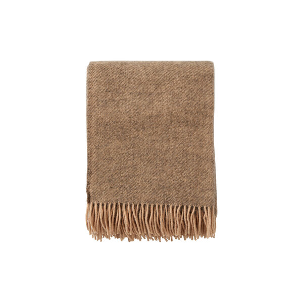 Gotland wool blanket, beige Gotland wool blanket, beige, Klippan Yllefabrik