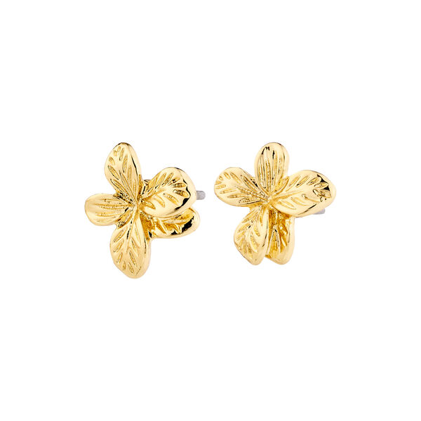 CHARMAINE Studs, gold plated, Pilgrim