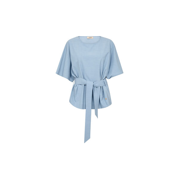 MMRikas Roy Bluse, light blue, MOS MOSH