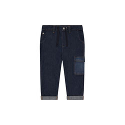 HCJames Contrast Jeans, dark denim, Hust & Claire