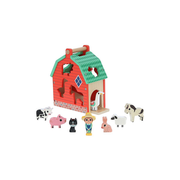 Bauernhof-Steckkasten, Vilac