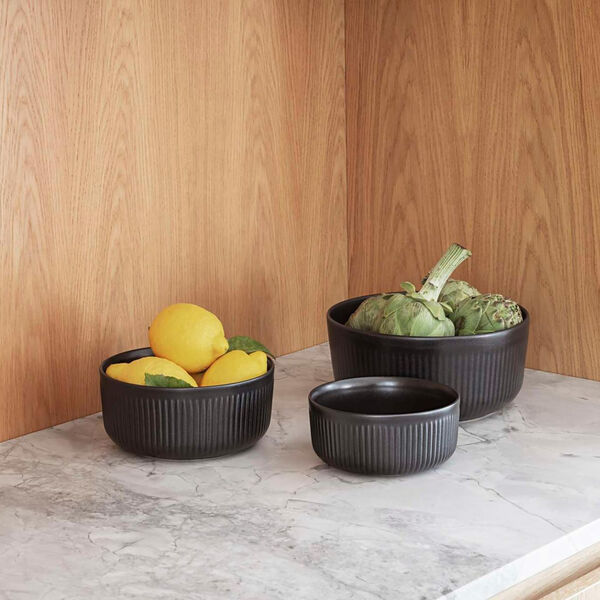 Legio Nova bowl 2,1 L, black, Eva Trio