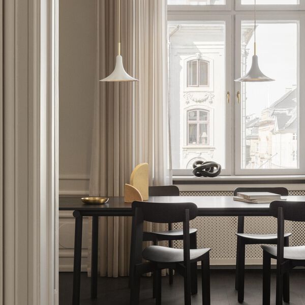 Petalii 1 Pendant, polished brass, Nuura