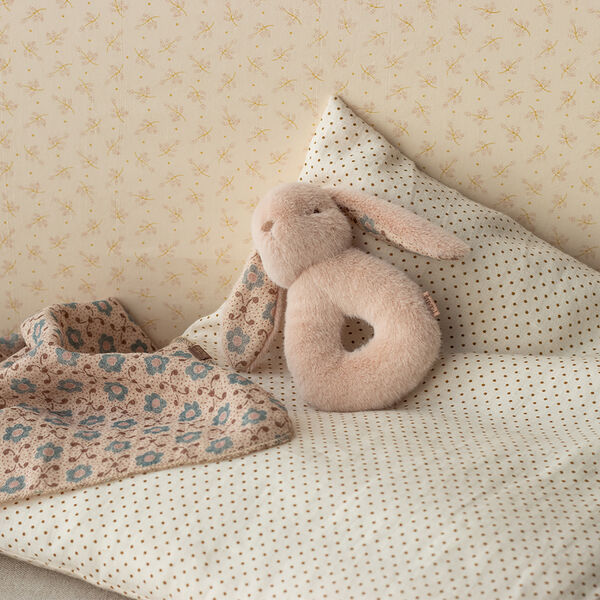 Kaninchen-Rassel-Set, Puder, Maileg