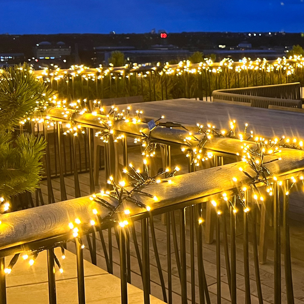 Top-Line Energy LED cluster light chain supplement set 300 lights, Sirius Home