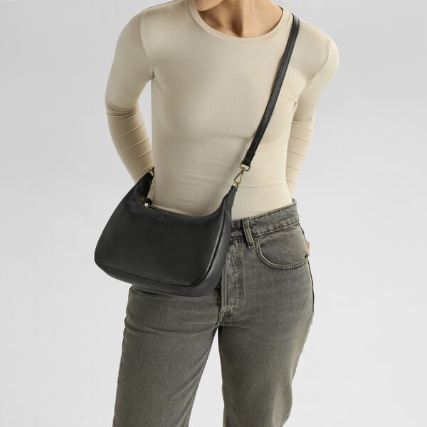 HaydenMBG Umh&auml;ngetasche Soft V., black w/br. gold, Markberg