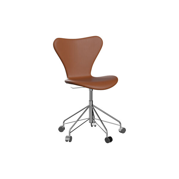 Series 7&trade; 3117 Fully Upholstered Office Chair, Essential walnut, Fritz Hansen