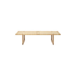 BM0488 Table Bench Tisch, ge&ouml;lte Eiche/natur, Carl Hansen & S&oslash;n