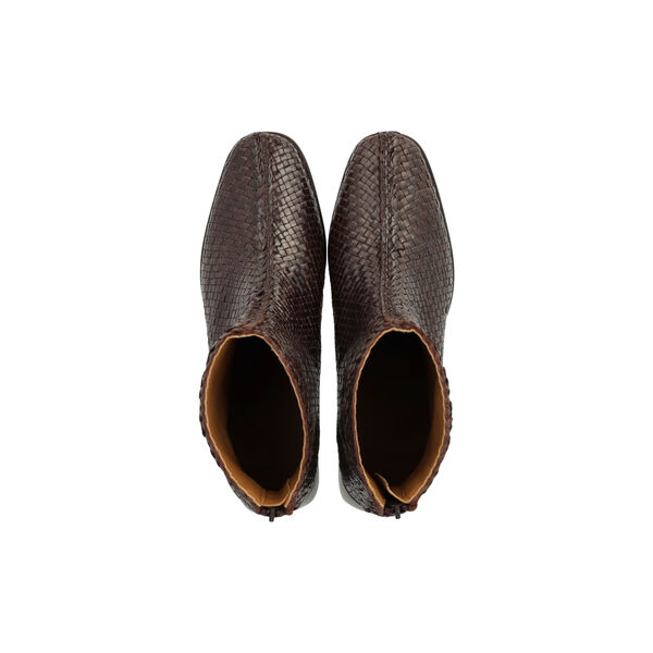 Stiefelette, dunkelbraune Stiefelette, dunkelbraune, ANGULUS