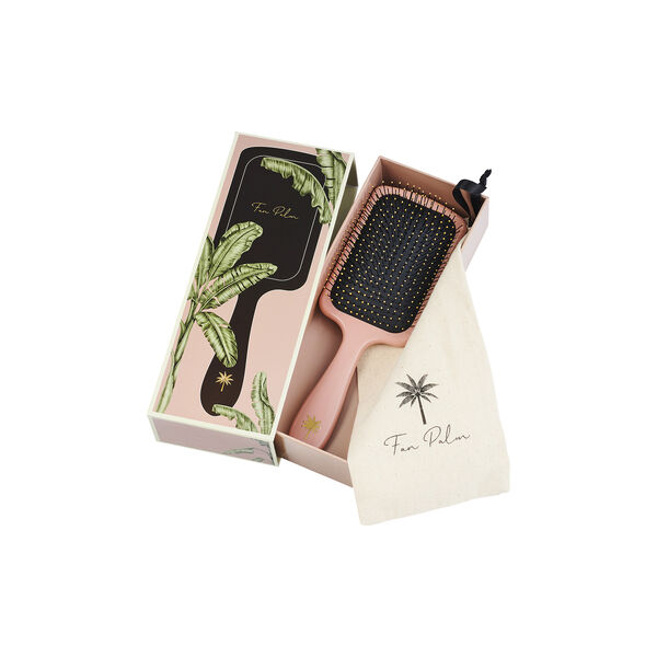 Wet Paddle Brush Large, wet bloom, Fan Palm
