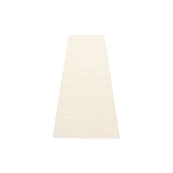 Svea Plastic Rug, vanilla/beige metallic, Pappelina