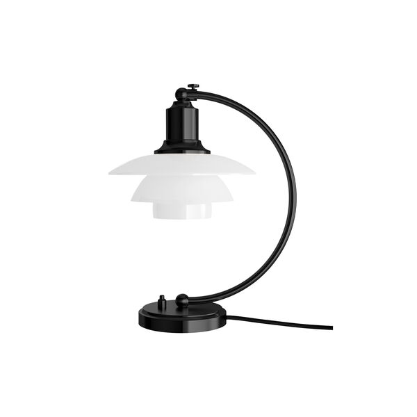 PH 2/2 Luna Table Lamp Special Edition, matt black/opal, Louis Poulsen