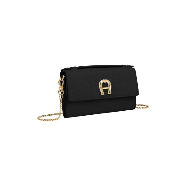Wallet on Chain with Handle, black, Aigner