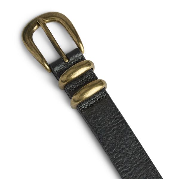 SionaMBG G&uuml;rtel, black w/br. gold, Markberg